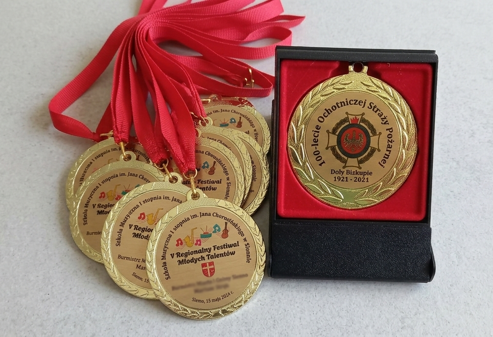 Personalizacja pucharów