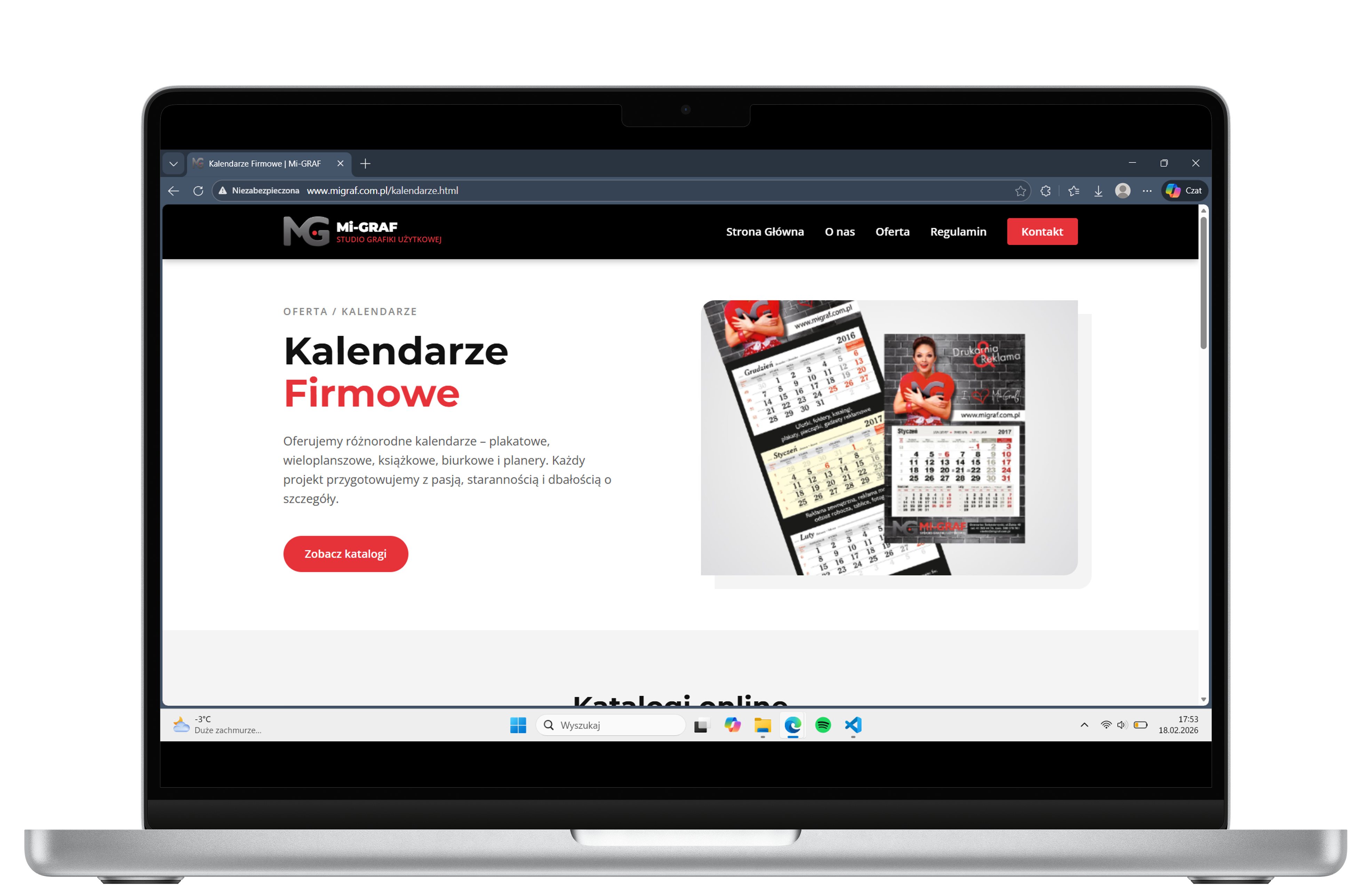 Strona www realizacja