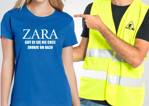 Nadruki na odzieży Mi-Graf