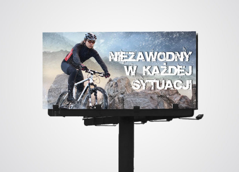 Reklama zewnętrzna montaż